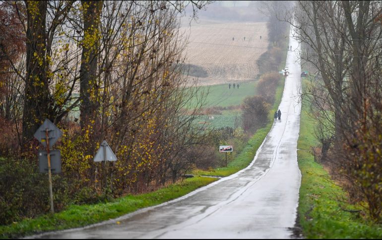 Un proyectil impactó ayer martes en una localidad polaca a pocos kilómetros de la frontera ucraniana y causó la muerte de dos civiles. EFE/W. Jargilo