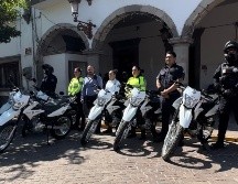 Las motocicletas comenzarán a usarse en operativos este Buen Fin 2022 y en la Macroplaza, donde habrá varias ofertas. ESPECIAL