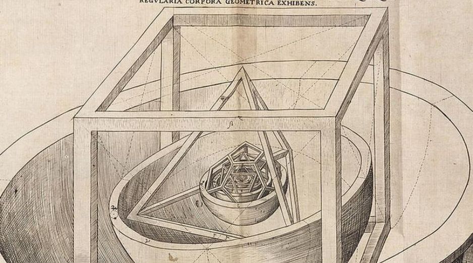 Así era el modelo del universo de Kepler. GETTY IMAGES