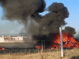 La gobernadora de Aguascalientes, Teresa Jiménez, confirmó que hay cinco personas muertas tras la caída del helicóptero, Águila 1, la mañana de este jueves. ESPECIAL