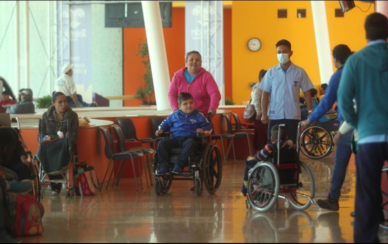 La lista de espera para ser beneficiario de alguno de los servicios que ofrece el CRIT es de alrededor de 200 familias de niños, niñas y adolescentes con discapacidad. EL INFORMADOR/ARCHIVO