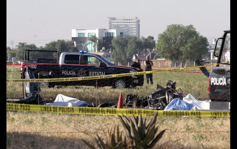 Estas son las imágenes del desplome del helicóptero en Aguascalientes (VIDEO)