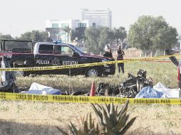 Las autoridades mantienen abierta la investigación para dar con la causa de la caída del helicóptero en suelo hidrocálido. EL UNIVERSAL