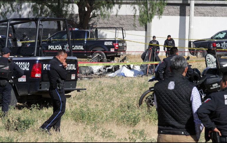 López Obrador comenta que en esta etapa informará de los avances el gobierno de Aguascalientes y luego la Fiscalía General de la República. EFE / S. López