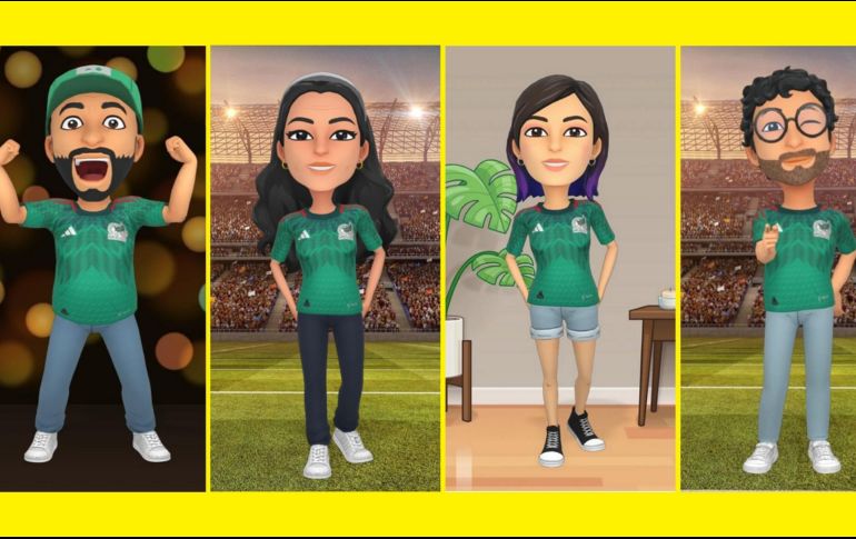 Une tu bitmoji a la fiesta mundialista de 2022. ESPECIAL/SNAP INC.