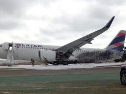 Según los bomberos, la emergencia se registró a las 3:25 de la tarde y se movilizaron a cuatro unidades de rescate. TWITTER/@AlertaMundial2