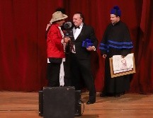 El reconocimiento se otorgó en el marco del Festival de Mentes Brillantes. EL INFORMADOR/C. Zepeda