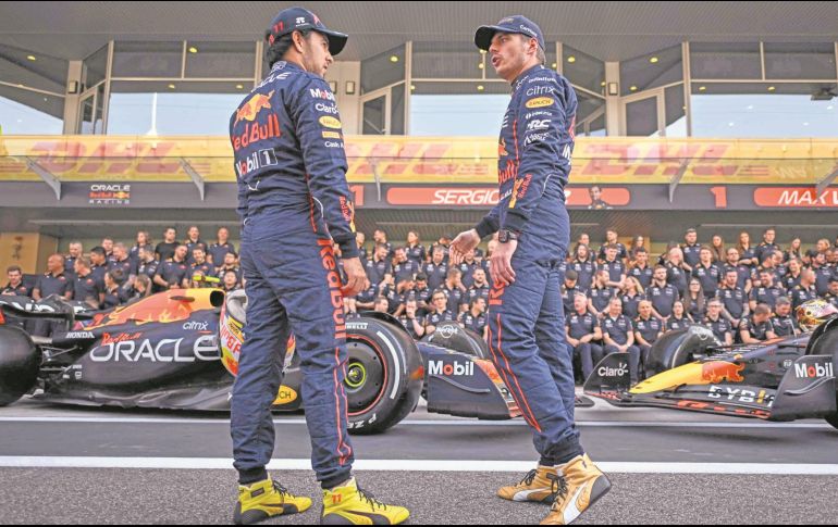 Sergio Pérez y Max Verstappen afirman que lo ocurrido en Brasil ha quedado atrás. AFP
