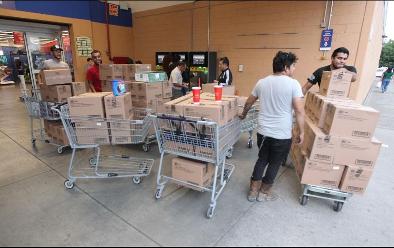 En total eran 50 cajas, con ocho piezas cada una. EL INFORMADOR/A. CAMACHO