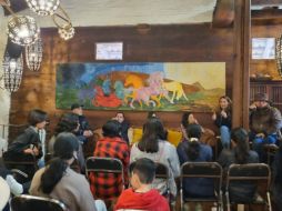 El actor mexicano Julio Bracho estuvo presente acompañado por los animadores Juan Medina y Sofía Rosales, además de Claudia de Berardinis, Rodolfo Guzmán, Margarita de Silva, Sandra Carvajal y Rubí Salles. ESPECIAL