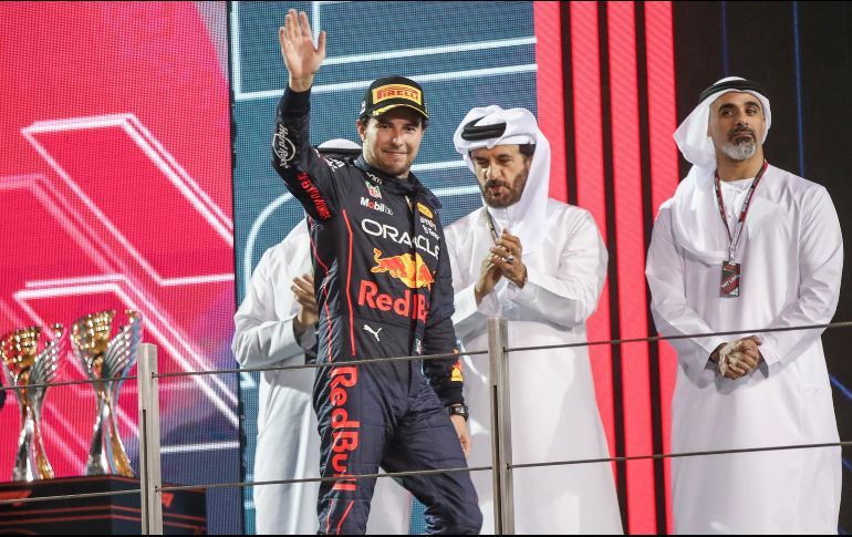 Sergio Pérez le deseó lo mejor a la Selección Mexicana. EFE/A. HAIDER