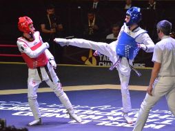 Brandon Plaza se quedó con el bronce tras llegar a las Semifinales de la división de -58 kilogramos. TWITTER/@codejalisco