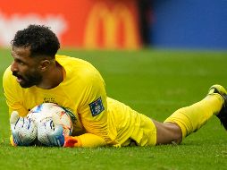 Mohammed Al Owais se mostró eufórico por el éxito en el debut de Arabia Saudita en Qatar 2022. AP / E. Noroozi