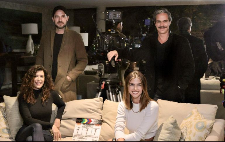 La historia estará portagonizada por Manolo Cardona, Stephanie Cayo, Angie Cepeda y Tony Dalton. CORTESÍA/ViX