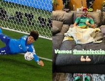 André Pierre Gignac, delantero francés de los Tigres, no dudó en grabar el momento y compartir en redes sociales su reacción. ESPECIAL