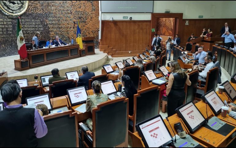 Legisladores del Congreso de Jalisco aprobaron el presupuesto 2023 sin analizarlo a fondo y 23 días antes de que venza el plazo legal. EL INFORMADOR/ CARLOS ZEPEDA