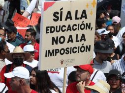 Se prevé que los contingentes salgan de sus puntos de reunión a las 11:00 horas hacia la Plaza Liberación, donde se llevará a cabo un mitin. EL INFORMADOR / ARCHIVO