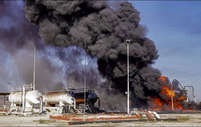 El ataque a las posiciones de las fuerzas kurdas tuvieron lugar el noroeste de Siria, en donde residen más de 50 mil personas. AFP/ Syrian State Television