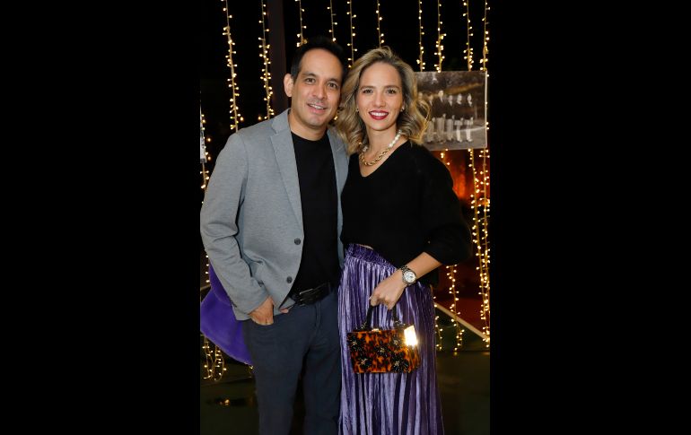 Juan Pablo Mejía y Ana Campos. GENTE BIEN JALISCO/Claudio Jimeno
