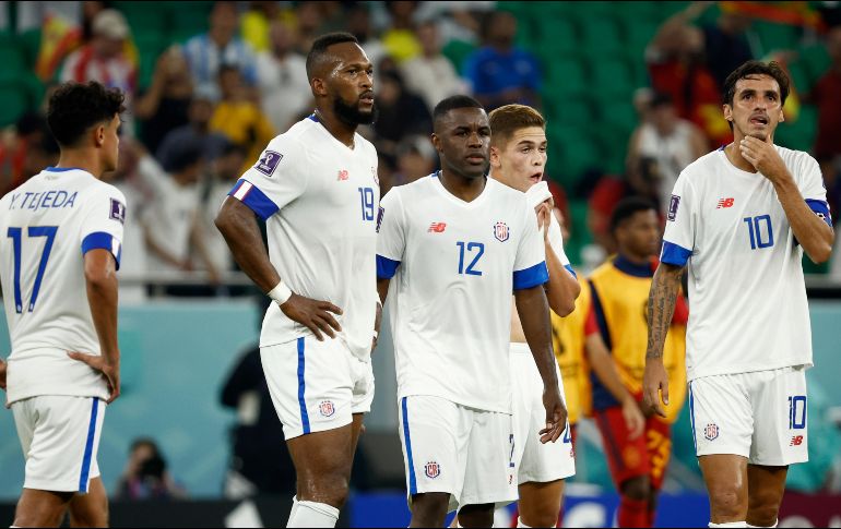 La goleada y humillada ante los españoles en Qatar 2022 no es nada nuevo para Cost Rica. EFE / J. Méndez