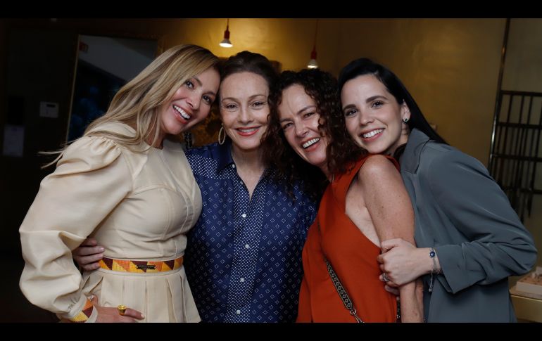 Patricia Govea, Martha Collignon, Ana Paula Godínez y Arizbeth Fierro. GENTE BIEN JALISCO/Claudio Jimeno