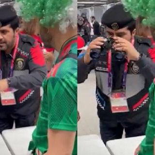 Mexicano intentó ingresar alcohol al estadio en cantimplora en forma de binoculares (VIDEO)