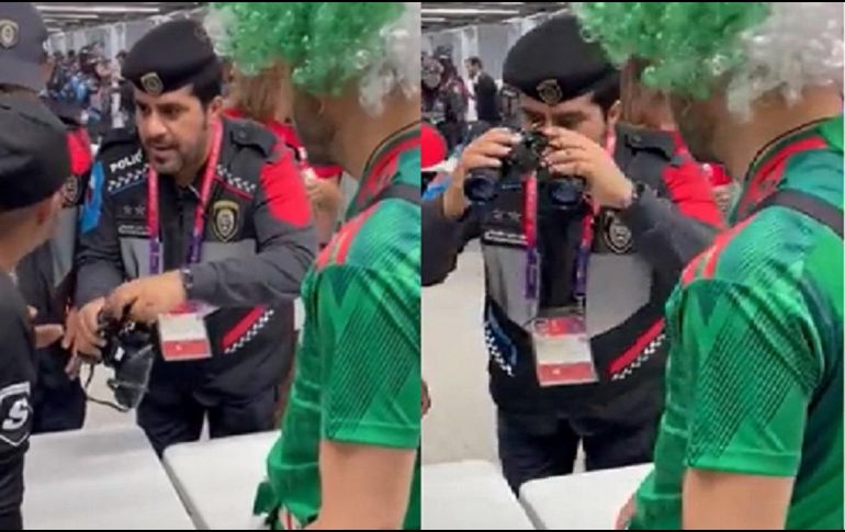 Todo parecía que estaba bien, pero uno de los oficiales se percata del artefacto y le comenta a su compañero que algo tiene en el interior, por lo que recurre a destaparlo y descubre que llevaba algo. ESPECIAL