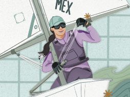 Pese a que la vela se considera un deporte masculino, Elena Oetling nunca se puso límites. ESPECIAL/M. Robles