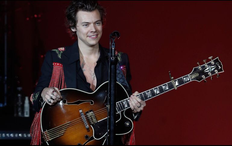 Harry Styles, que recién estrenó dos películas, “Don't worry darling” y “My Policeman”, llegó al país con su gira Love on Tour. SUN / ARCHIVO