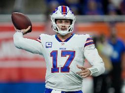 Josh Allen tuvo una buena actuación con 24 de 42 en pases para 253 yardas y dos pases de anotación. AP