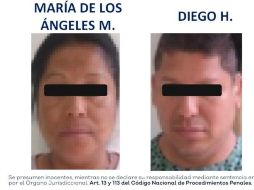 La Fiscalía señala que, si la menor no cumplía con su cuota diaria de 500 pesos, la pareja presuntamente la dejaba dormir en la calle y sin alimento. ESPECIAL/Fiscalía de Jalisco