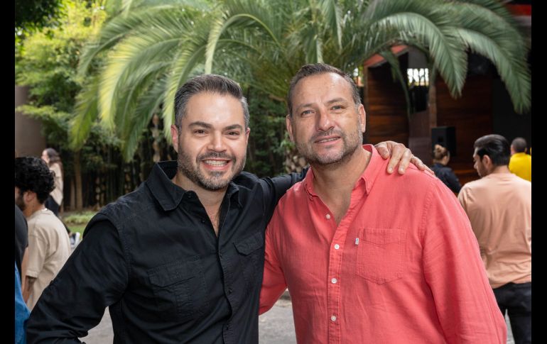 Francisco Amezcua y Omar Cortes. CORTESÍA