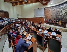 Diputados excluyeron a la fracción de Hagamos del rol para ocupar la presidencia de la Mesa Directiva. EL INFORMADOR/ RODRIGO RIVAS