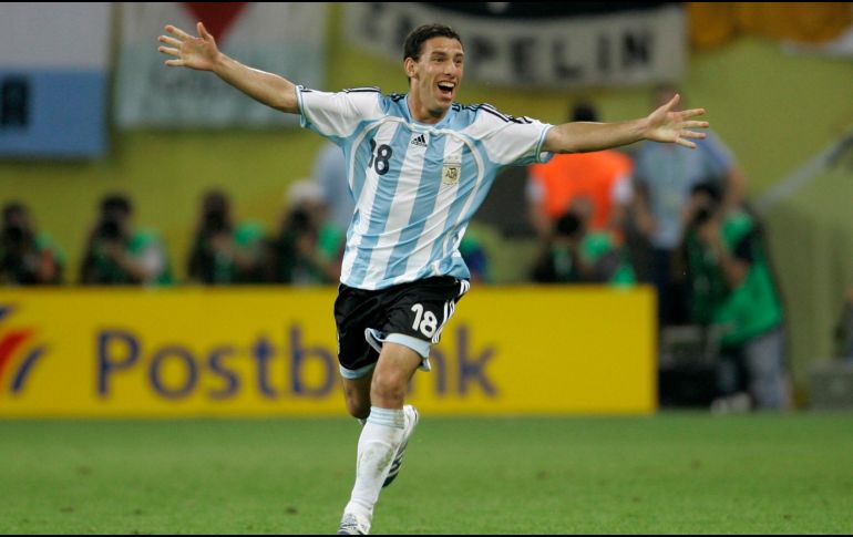 Ha sido Maxi Rodríguez quien ha hablado acerca de lo que se puede esperar en el próximo duelo entre Argentina y México. AP/R. Candia