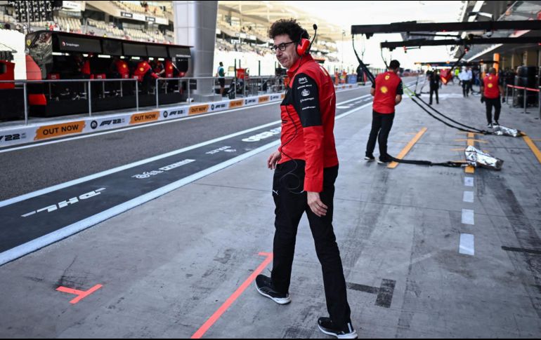 Binotto dejaría, de esta manera, la escudería más laureada en la categoría reina del motor, tras 27 años trabajando en ella. AFP / ARCHIVO