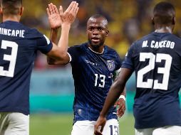 ENNER VALENCIA (#13). Con sus dos tantos frente a Qatar ya se había convertido en el máximo goleador de su país en la historia de los mundiales con cinco, y el viernes agregó otro a la cuenta. EFE / E. Biba