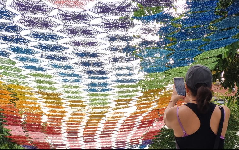 El telar se ubicará sobre la primera calle del Andador Pedro Moreno, a un costado del Palacio de Gobierno. EL INFORMADOR / ARCHIVO