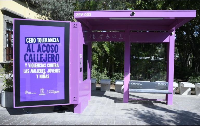 No obstante que ninguna mujer ha requerido el auxilio, la Zona Pulso de Vida ha sido un refugio para adolescentes y adultas que transitan por la zona. ESPECIAL/Gobierno de Zapopan