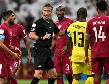 El italiano Daniele Orsato tuvo una buena actuación en el partido inaugural. AFP