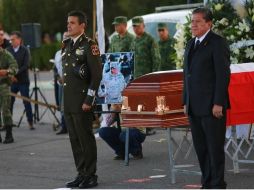 Los honores fúnebres se realizaron a las 17:00 horasde este viernes. SUN