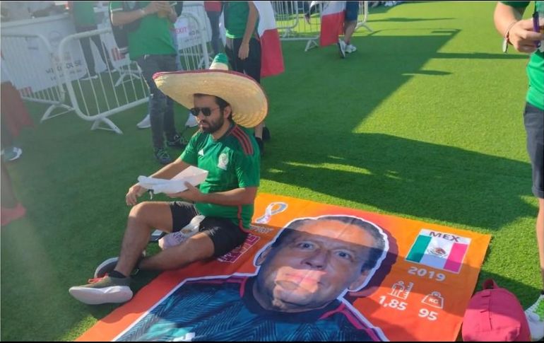 El rostro de Alfredo Adame trascendió fronteras hasta llegar al mismísimo Mundial. SUN