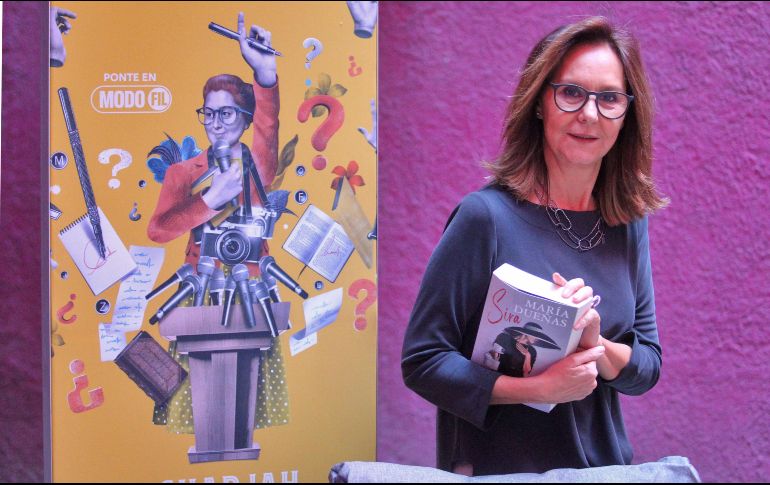 Hoy María Dueñas presentará 