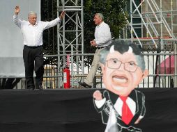 López Obrador aseguró que el Aeropuerto Internacional Felipe Ángeles (AIFA) es uno de los mejores aeropuerto del mundo. SUN / D. Sánchez