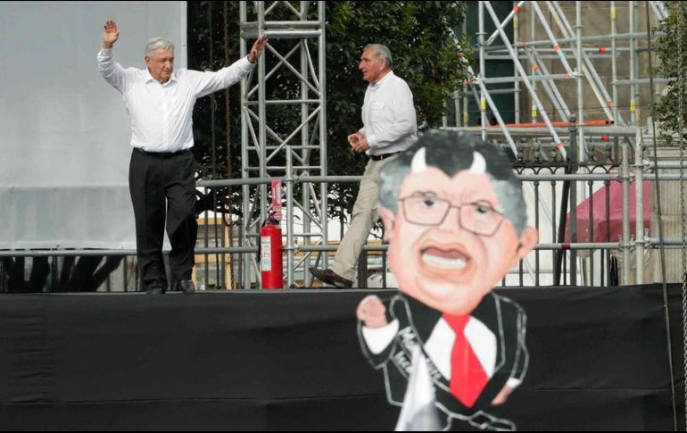 López Obrador aseguró que el Aeropuerto Internacional Felipe Ángeles (AIFA) es uno de los mejores aeropuerto del mundo. SUN / D. Sánchez