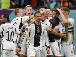 Los alemanes empataron cerca del final a España y con ese gol de Niclas Fuellkrug la siempre poderosa Alemania despertó. EFE/A. ESTEVEZ