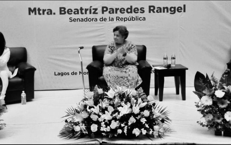 Beatriz Paredes, senadora y ahora aspirante presidencial. ESPECIAL