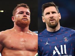 Canelo, enojado, escribió en su cuenta de Twitter, luego de que diera a conocer la supuesta acción de Messi, 