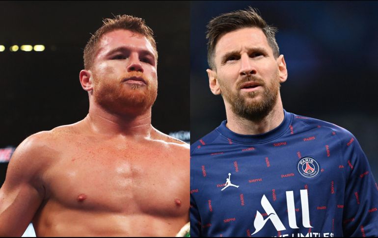 Canelo, enojado, escribió en su cuenta de Twitter, luego de que diera a conocer la supuesta acción de Messi, 