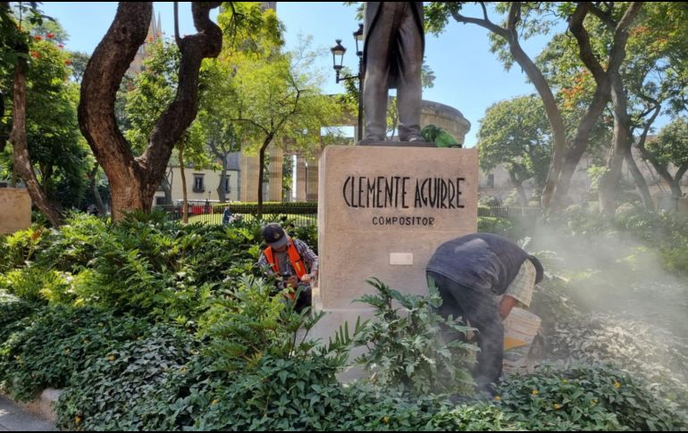 Hasta el momento se desconoce qué ocurrirá con las piezas de metal que quedaron como merma, o si serán reutilizadas con algún otro fin. EL INFORMADOR / R. Bobadilla