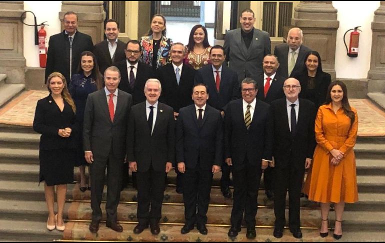 Participantes en la XVI Reunión Interparlamentaria España-México. ESPECIAL